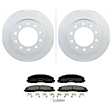 P1680200476 2-Wheel Set Front Brake Disc and Pad Kit, 369 mm QuietCast Series, Includes (1) Brake Pad Set and (2) Brake Disc