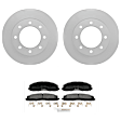 P1680201571 2-Wheel Set Front Brake Disc and Pad Kit, 363 mm QuietCast Series, Includes (1) Brake Pad Set and (2) Brake Disc