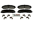 P1691201621 2-Wheel Set Rear Brake Disc and Pad Kit, 363 mm QuietCast Series, Includes (1) Brake Pad Set and (2) Brake Disc