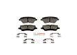 P1730201573 2-Wheel Set Front Brake Disc and Pad Kit, 278 mm QuietCast Series, Includes (1) Brake Pad Set and (2) Brake Disc