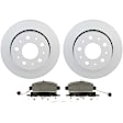 P1746161652 2-Wheel Set Rear Brake Disc and Pad Kit, 300 mm QuietCast Series, Includes (1) Brake Pad Set and (2) Brake Disc