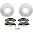 P2223161495 2-Wheel Set Front Brake Disc and Pad Kit, 360 mm QuietCast Series, Includes (1) Brake Pad Set and (2) Brake Disc