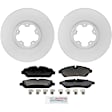 P2301201575 2-Wheel Set Front Brake Disc and Pad Kit, 308 mm QuietCast Series, Includes (1) Brake Pad Set and (2) Brake Disc