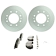 P2404250556 2-Wheel Set Front Brake Disc and Pad Kit, 324.8 mm QuietCast Series, Includes (1) Brake Pad Set and (2) Brake Disc