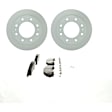 P2404250576 2-Wheel Set Front Brake Disc and Pad Kit, 324.8 mm QuietCast Series, Includes (1) Brake Pad Set and (2) Brake Disc