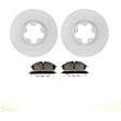 P2423201575 2-Wheel Set Front Brake Disc and Pad Kit, 308 mm QuietCast Series, Includes (1) Brake Pad Set and (2) Brake Disc