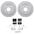 P31360934 2-Wheel Set Rear Brake Disc and Pad Kit, 279 mm QuietCast Series, Includes (1) Brake Pad Set and (2) Brake Disc