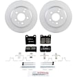 P31531385 2-Wheel Set Brake Disc and Pad Kit, 295.5 mm QuietCast Series, Includes (1) Brake Pad Set and (2) Brake Disc