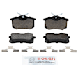 P340140014 2-Wheel Set Rear Brake Disc and Pad Kit, 245 mm QuietCast Series, Includes (1) Brake Pad Set and (2) Brake Disc