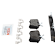 P340531407 2-Wheel Set Rear Brake Disc and Pad Kit, 244.7 mm QuietCast Series, Includes (1) Brake Pad Set and (2) Brake Disc