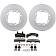 P369160159 2-Wheel Set Brake Disc and Pad Kit, 317.5 mm QuietCast Series, Includes (1) Brake Pad Set and (2) Brake Disc