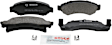 P375200338 2-Wheel Set Front Brake Disc and Pad Kit, 297.7 mm RWD QuietCast Series, Includes (1) Brake Pad Set and (2) Brake Disc