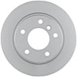 P396150064 2-Wheel Set Rear Brake Disc and Pad Kit, 280 mm QuietCast Series, Includes (1) Brake Pad Set and (2) Brake Disc