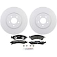 P412200423 2-Wheel Set Front Brake Disc and Pad Kit, 330 mm QuietCast Series, Includes (1) Brake Pad Set and (2) Brake Disc
