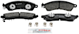 P412200423 2-Wheel Set Front Brake Disc and Pad Kit, 330 mm QuietCast Series, Includes (1) Brake Pad Set and (2) Brake Disc
