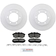 P433501224 2-Wheel Set Front Brake Disc and Pad Kit, 318.5 mm RWD QuietCast Series, Includes (1) Brake Pad Set and (2) Brake Disc