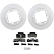 P459160161 2-Wheel Set Front Brake Disc and Pad Kit, 317.5 mm 4WD QuietCast Series, Includes (1) Brake Pad Set and (2) Brake Disc
