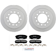 P606501237 2-Wheel Set Rear Brake Disc and Pad Kit, 312 mm QuietCast Series, Includes (1) Brake Pad Set and (2) Brake Disc