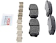 P606501237 2-Wheel Set Rear Brake Disc and Pad Kit, 312 mm QuietCast Series, Includes (1) Brake Pad Set and (2) Brake Disc