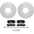 P606501636 2-Wheel Set Rear Brake Disc and Pad Kit, 312 mm QuietCast Series, Includes (1) Brake Pad Set and (2) Brake Disc