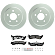 P666160857 2-Wheel Set Rear Brake Disc and Pad Kit, 285 mm QuietCast Series, Includes (1) Brake Pad Set and (2) Brake Disc