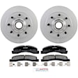 P756200375 2-Wheel Set Front Brake Disc and Pad Kit, 331 mm QuietCast Series, Includes (1) Brake Pad Set and (2) Brake Disc