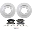 P757200341 2-Wheel Set Rear Brake Disc and Pad Kit, 325.8 mm QuietCast Series, Includes (1) Brake Pad Set and (2) Brake Disc