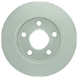 P814250574 2-Wheel Set Rear Brake Disc and Pad Kit, 269.9 mm QuietCast Series, Includes (1) Brake Pad Set and (2) Brake Disc