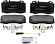 P847360972 2-Wheel Set Front Brake Disc and Pad Kit, 330 mm QuietCast Series, Includes (1) Brake Pad Set and (2) Brake Disc