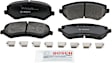 P856A160141 2-Wheel Set Front Brake Disc and Pad Kit, 280.9 mm QuietCast Series, Includes (1) Brake Pad Set and (2) Brake Disc