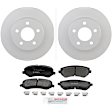 P856A160155 2-Wheel Set Front Brake Disc and Pad Kit, 288.1 mm QuietCast Series, Includes (1) Brake Pad Set and (2) Brake Disc