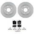 P873360933 2-Wheel Set Rear Brake Disc and Pad Kit, 290 mm QuietCast Series, Includes (1) Brake Pad Set and (2) Brake Disc