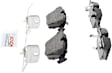 P918150118 2-Wheel Set Front Brake Disc and Pad Kit, 324 mm QuietCast Series, Includes (1) Brake Pad Set and (2) Brake Disc