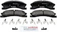 P945160140 2-Wheel Set Front Brake Disc and Pad Kit, 304.7 mm QuietCast Series, Includes (1) Brake Pad Set and (2) Brake Disc