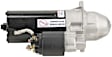1991 BMW 735iL - Starter, 3.5L 6Cyl, New, OE Replacement Series, 1.7 kW, 12V; 2 mounting bolt hole quantity; Closed Nose cone type; Aluminum nose cone material