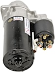 1991 BMW 735iL - Starter, 3.5L 6Cyl, New, OE Replacement Series, 1.7 kW, 12V; 2 mounting bolt hole quantity; Closed Nose cone type; Aluminum nose cone material