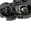 Driver and Passenger Side Headlights, with Bulbs, Halogen, Clear Lens, Chrome Interior, Projector Type
