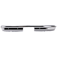 Rear Bumper, Chrome, Without Mounting Brackets, Base Model