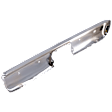 Rear Bumper, Chrome, Without Mounting Brackets, Base Model