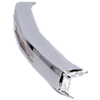 Front Bumper, Chrome, Without Mounting Brackets