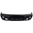 Front Primed Bumper Cover, Without Parking Aid Sensor Holes, Without Fog Light Holes, CAPA CERTIFIED