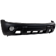 Front Primed Bumper Cover, Without Parking Aid Sensor Holes, Without Fog Light Holes, CAPA CERTIFIED