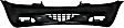 Front Primed Bumper Cover, With Fog Light Holes, Code MCJ