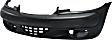 Front Primed Bumper Cover, With Fog Light Holes, Code MCJ