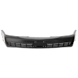 Front Primed Bumper Cover, Base/DHS Models, Without Fog Light Holes