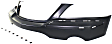 2005 Chrysler Pacifica - Front, Upper Primed Bumper Cover, For Models With Chrome Insert