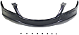 2005 Chrysler Pacifica - Front, Upper Primed Bumper Cover, For Models With Chrome Insert
