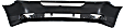 Front Primed Bumper Cover, With Molding Holes