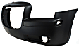 Front Primed Bumper Cover, 6 Cyl., 2.7L Engine, Without Molding Holes