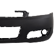 2006-2013 Chevrolet Impala - Front Primed Bumper Cover, with Fog Light Holes, LT Model
